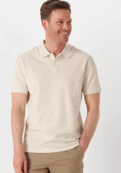 gebroken wit boss black polo pallas