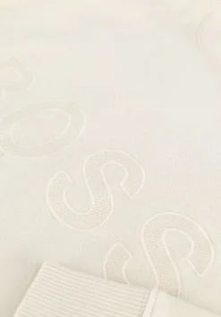 gebroken wit boss black trui welogo 10236723