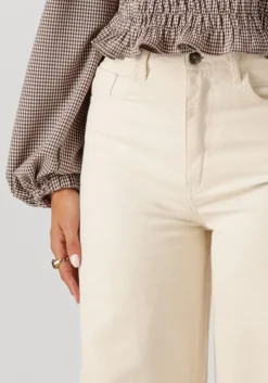 gebroken wit by-bar wide jeans jaden off white pant