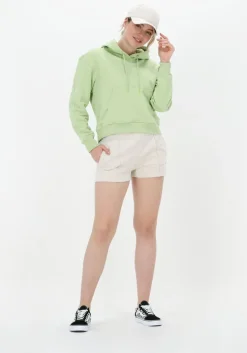 gebroken wit calvin klein korte broek monogram logo sweatshort