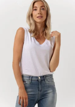 gebroken wit cc heart t-shirt basic v-neck tshirt