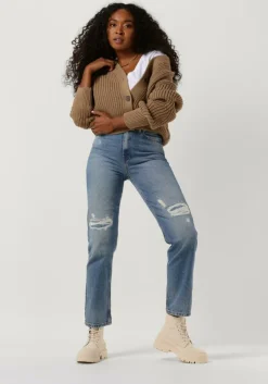 gebroken wit cc heart t-shirt basic v-neck tshirt