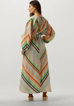 gebroken wit devotion maxi jurk opsianos