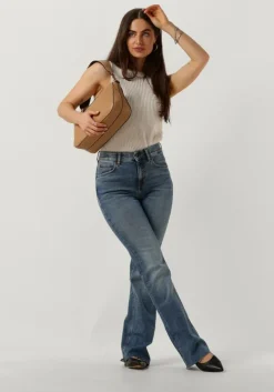 gebroken wit drykorn top noara