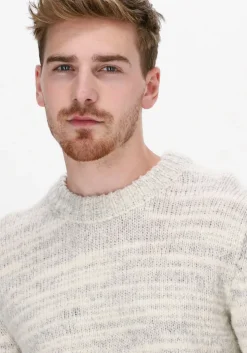 gebroken wit drykorn trui vincent 423039