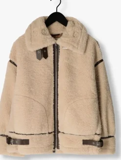 gebroken wit edited teddy jas ariana jacket