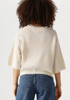 gebroken wit edited top birla knit shirt