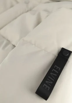 gebroken wit elvine gewatteerde jas bror