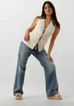 gebroken wit envii gilet enetenna