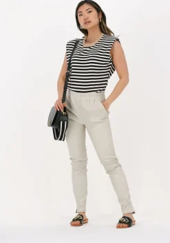 gebroken wit est'seven chino est'chino stretch leather