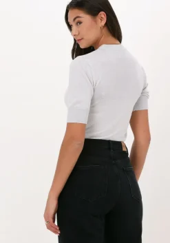 gebroken wit est'seven top est'short sleeve top manuel