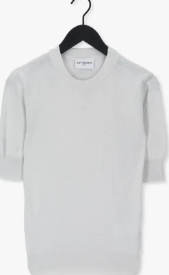 gebroken wit est'seven top est'short sleeve top manuel