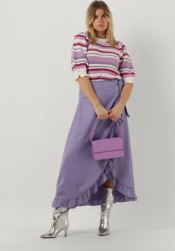 gebroken wit fabienne chapot trui roberta stripe pullover 205