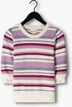 gebroken wit fabienne chapot trui roberta stripe pullover 205