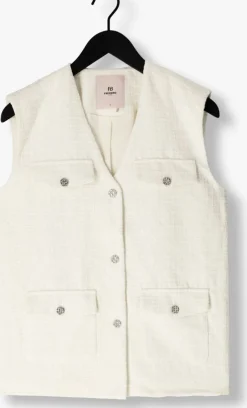 gebroken wit freebird gilet glory