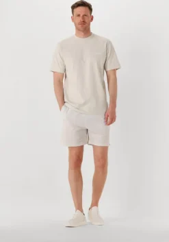 gebroken wit genti t-shirt t-shirt ss j2040-1223