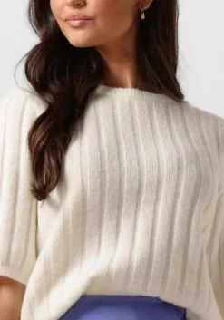 gebroken wit gestuz top alphagz tee