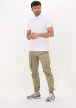 gebroken wit g-star raw polo dunda slim polo s/s