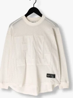 gebroken wit haute l'amitié tops & t-shirts drift ls sports blouse