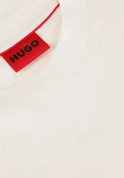 gebroken wit hugo t-shirt dapolino 10248326