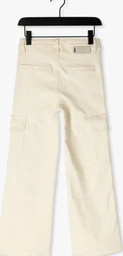 gebroken wit indian blue jeans wide jeans cargo denim wide fit