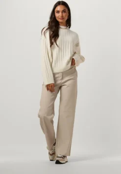 gebroken wit knit-ted trui melanie