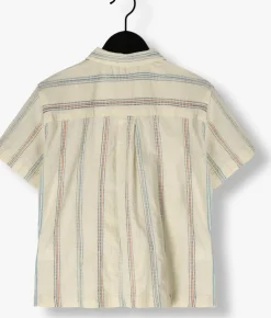 gebroken wit konges slojd overhemd vincent ss shirt gots