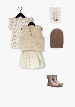 gebroken wit lil' atelier minirok nmfjazelle skirt lil