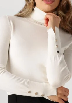 gebroken wit liu jo coltrui ecs maglia chiusa m/l 1