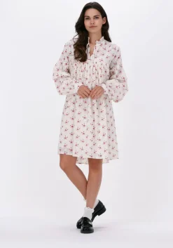gebroken wit lollys laundry mini jurk georgia