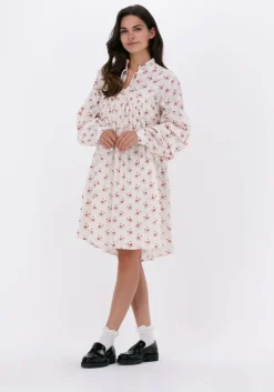 gebroken wit lollys laundry mini jurk georgia