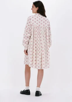 gebroken wit lollys laundry mini jurk georgia