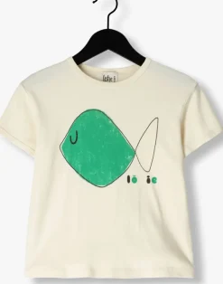 gebroken wit lötiekids t-shirt s25-190-27