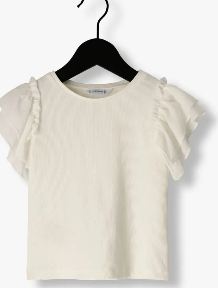 gebroken wit mayoral t-shirt s/s shirt