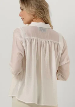gebroken wit minus blouses aneda 3/4 sleeve shirt
