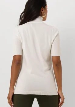 gebroken wit minus top lima roll neck knit
