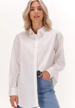 gebroken wit modström blouses arthur boyfriend shirt