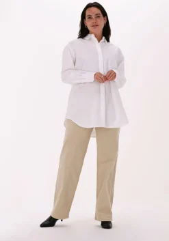 gebroken wit modström blouses arthur boyfriend shirt