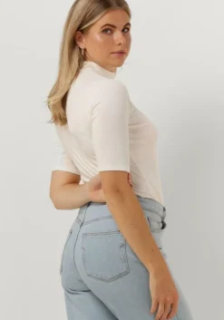 gebroken wit modström top krown t-shirt