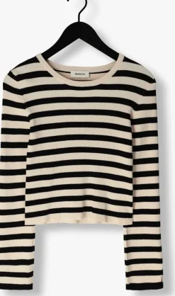 gebroken wit modström tops & t-shirts ibrahimmd o-neck