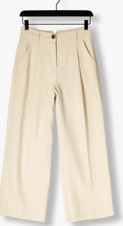 gebroken wit msch copenhagen wijde broek mschrosina michelle hw pants