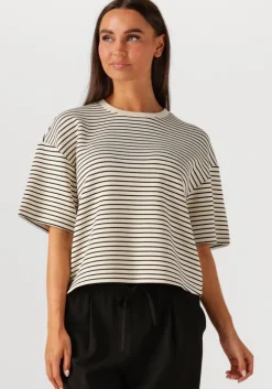 gebroken wit msch copenhagen trui mschnilda ima q ss sweatshirt stp