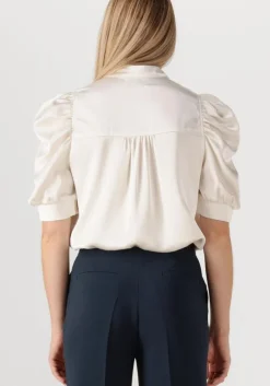 gebroken wit neo noir blouses roella heavy sateen blouse