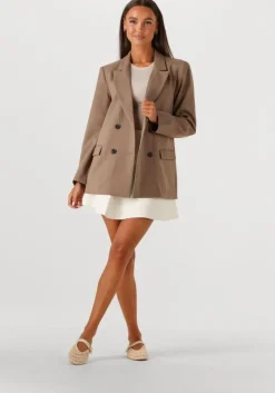 gebroken wit neo noir minirok hanna smooth knit skirt