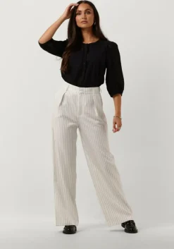 gebroken wit neo noir pantalon alessandra pinstripe pants