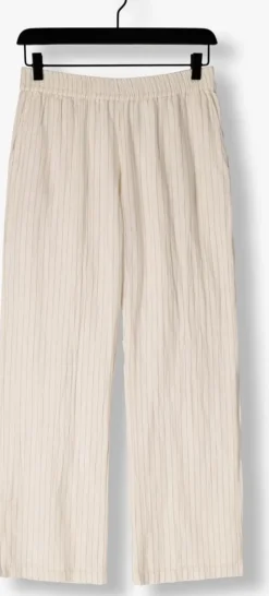 gebroken wit neo noir pantalon astra simple stripe pants