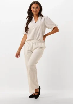 gebroken wit neo noir pantalon astra simple stripe pants