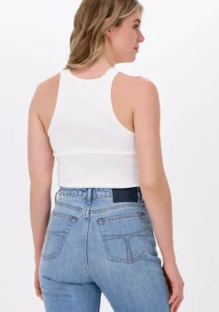 gebroken wit neo noir top willy knitted top