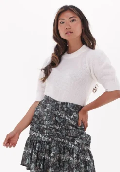 gebroken wit neo noir trui abi stitch blouse