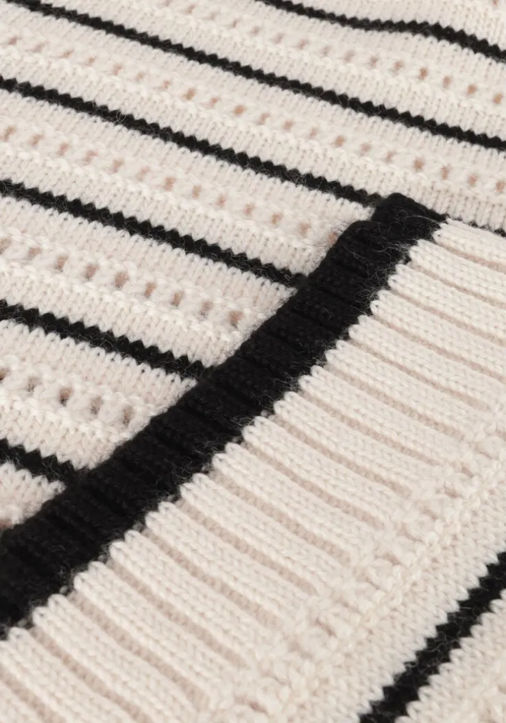 gebroken wit neo noir trui sidra stitch knit blouse